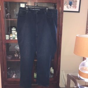Talbots dark denim jeans size 20W